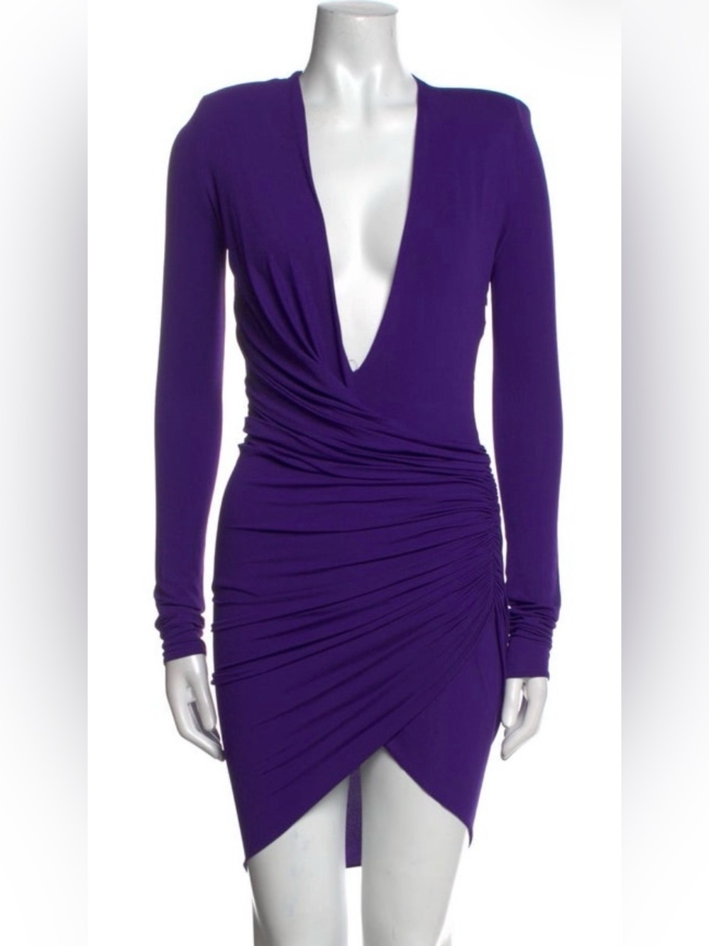 Alexandre Vauthier Dress XS US 2 Deep V cocktail dress